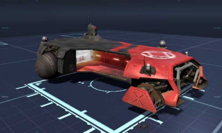 Production Cruiser - List of units for the Coalition and Gaalsien factions - Units and factions - Homeworld: Deserts of Kharak Game Guide