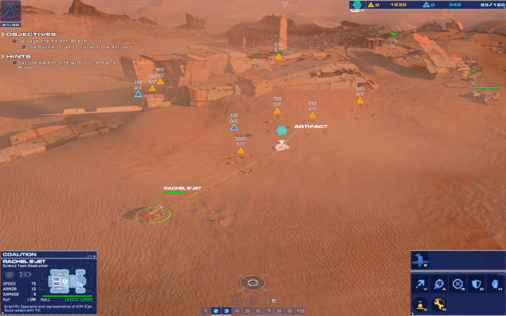 Artifact ready for pickup - What are artifacts? - Artifacts - Homeworld: Deserts of Kharak Game Guide