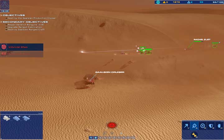Take a position higher than the enemy to gain the upper hand and wait. - Mission 3 - Cape Wrath - Campaign mode walkthrough - Homeworld: Deserts of Kharak Game Guide