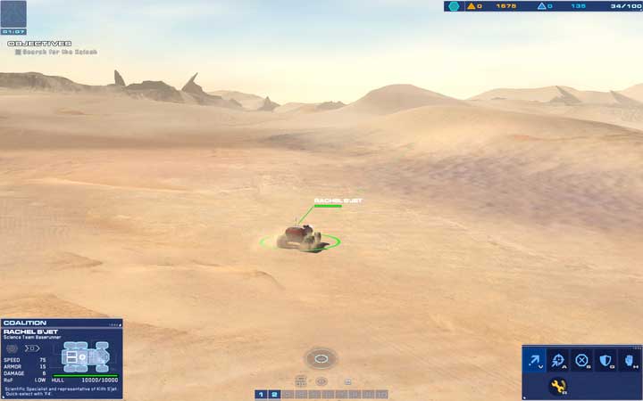 First, find the wreckage. - Mission 4 - Kalash Site - Campaign mode walkthrough - Homeworld: Deserts of Kharak Game Guide