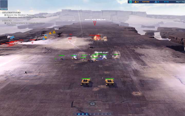 Battlecruisers are good at taking enemy fire on themselves, and units with stronger attack can engage enemy units - Mission 10 - Khashar Approach - Campaign mode walkthrough - Homeworld: Deserts of Kharak Game Guide