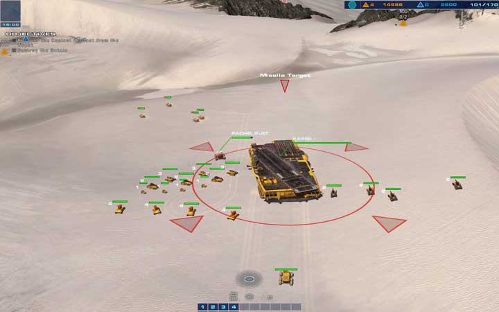 Hint: The enemy also has Cruise Missiles - Mission 12 - Torin Crater - Campaign mode walkthrough - Homeworld: Deserts of Kharak Game Guide