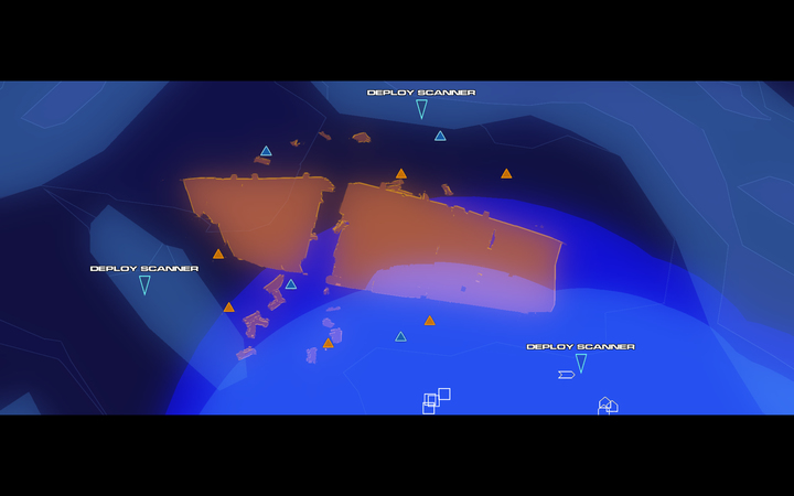 You have to deploy scanners and defend them until the moment at which scanning ends. - Mission 13 - Khar-Toba Site - Campaign mode walkthrough - Homeworld: Deserts of Kharak Game Guide