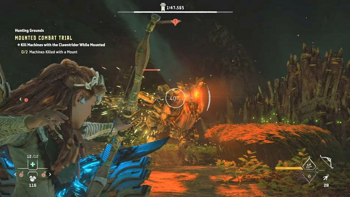 You can make this trial easier by first weakening the other machines with Aloy's ranged weapons while riding the Clawstrider - Horizon Forbidden West: Hunting Grounds: The Raintrace - trials walkthrough - Hunting grounds - Horizon Forbidden West Guide