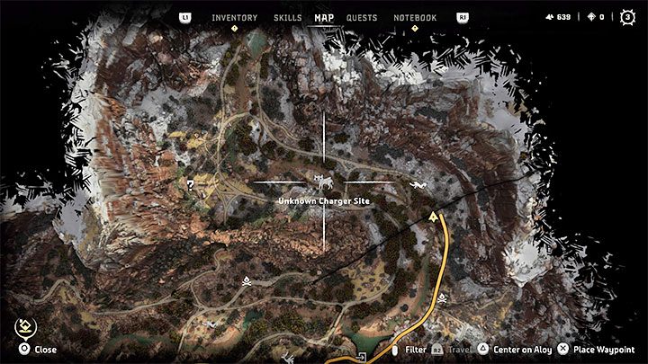 Chargers can be encountered at random or by visiting their sites - Horizon Forbidden West: How to override and mount a Charger? - Exploration - Horizon Forbidden West Guide