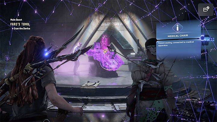 After the fight, head out towards the room's unexplored exit - Horizon Forbidden West: Faros Tomb - walkthrough - Main Storyline - Horizon Forbidden West Guide