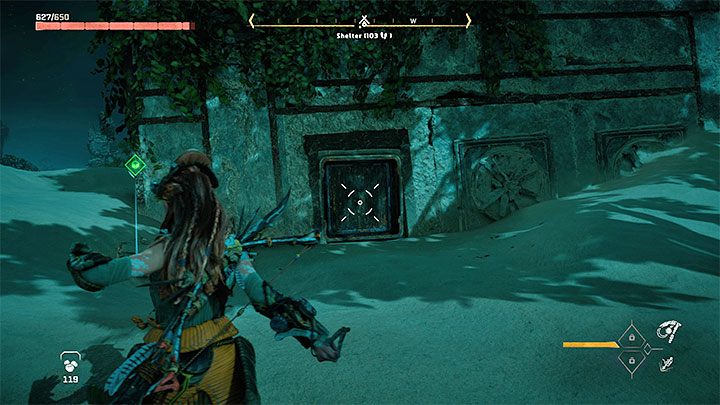 After winning the battle, collect the loot and resume searching the ruins - Horizon Forbidden West: Forbidden Legacy - Alvas quest, walkthrough - Tasks of companions - Horizon Forbidden West Guide