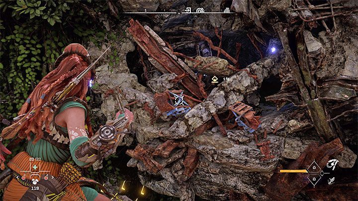 You will eventually reach the barricaded entrance to the skyscraper - Horizon Forbidden West: Forbidden Legacy - Alvas quest, walkthrough - Tasks of companions - Horizon Forbidden West Guide