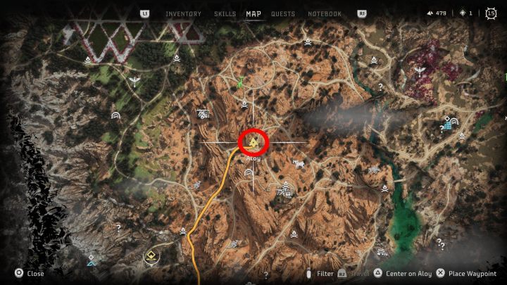 1 - Horizon Forbidden West: The Roots That Bind - walkthrough - Side quests - Horizon Forbidden West Guide