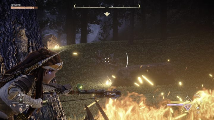 Finally, kill any rebels that are about to attack the village - Horizon Forbidden West: The Roots That Bind - walkthrough - Side quests - Horizon Forbidden West Guide