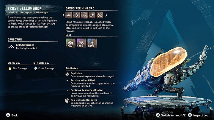 In this trial, you have to attack Bellowbacks with Frost Ammo to put them in a Brittle State - Horizon Forbidden West: Hunting Grounds: Sheerside Mountains - trial walkthrough - Hunting grounds - Horizon Forbidden West Guide