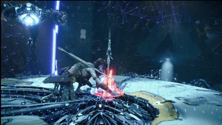 Afterwards, simply stand on the edge and jump on the Tallneck when it reaches the area - Horizon Forbidden West: Tallneck (Salt Bite) - location - Salt Bite - Horizon Forbidden West Guide