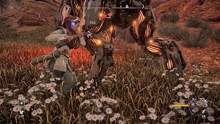 You'll find the area with the shrine south of Plainsong, in the Cinnabar Sands - Horizon Forbidden West: The Second Verse, Zos quest - walkthrough - Tasks of companions - Horizon Forbidden West Guide