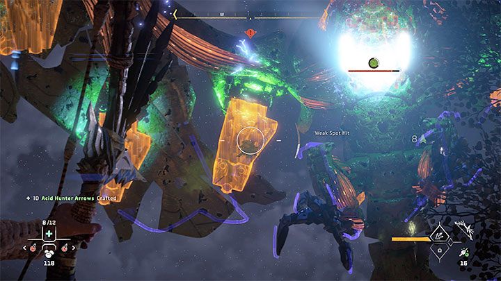 Once the battle begins, try to stay on the move to avoid becoming an easy target for the Stormbird - Horizon Forbidden West: The Second Verse, Zos quest - walkthrough - Tasks of companions - Horizon Forbidden West Guide