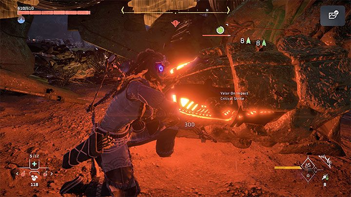 If you manage to stun the Stormbird, it will fall to the ground, giving you an opportunity to run up to it and land a critical hit (or several) with your spear - Horizon Forbidden West: The Second Verse, Zos quest - walkthrough - Tasks of companions - Horizon Forbidden West Guide