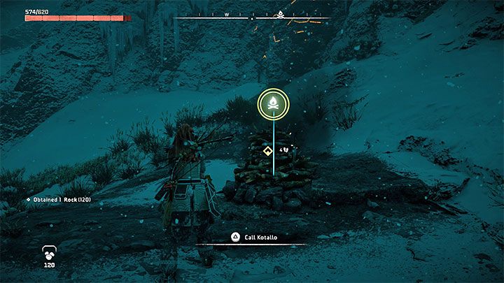 Use fast travel to move to the indicated campfire - Horizon Forbidden West: What Was Lost, Kotallos quest - walkthrough - Tasks of companions - Horizon Forbidden West Guide