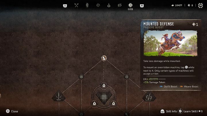 Type: Passive Skill - Horizon Forbidden West: Machine Master - best skills - Best Skills - Horizon Forbidden West Guide