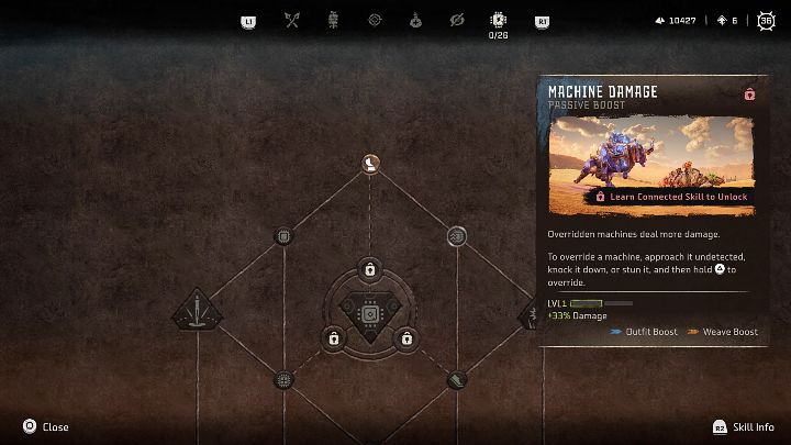 Type: Passive Skill - Horizon Forbidden West: Machine Master - best skills - Best Skills - Horizon Forbidden West Guide