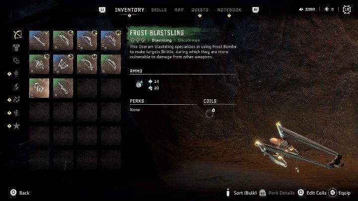 The Blastling in Horizon Forbidden West is used to throw bombs that do very high elemental damage, so it's great for imposing status on mechanical enemies - Horizon Forbidden West: Ranged weapons - types, applications - Basics - Horizon Forbidden West Guide