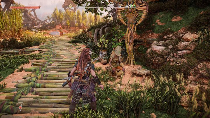 Talk to a woman named Kin, who sits near the campfire in the Plainsong settlement - Horizon Forbidden West: A Tribe Apart - walkthrough - Side quests - Horizon Forbidden West Guide