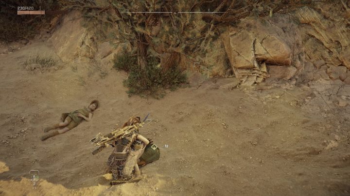 Return to the young woman's corpse and take her seeds - Horizon Forbidden West: The Promontory - walkthrough - Side quests - Horizon Forbidden West Guide