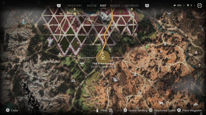 Head to Kel's house behind the southern fields of the Plainsong settlement - Horizon Forbidden West: The Promontory - walkthrough - Side quests - Horizon Forbidden West Guide