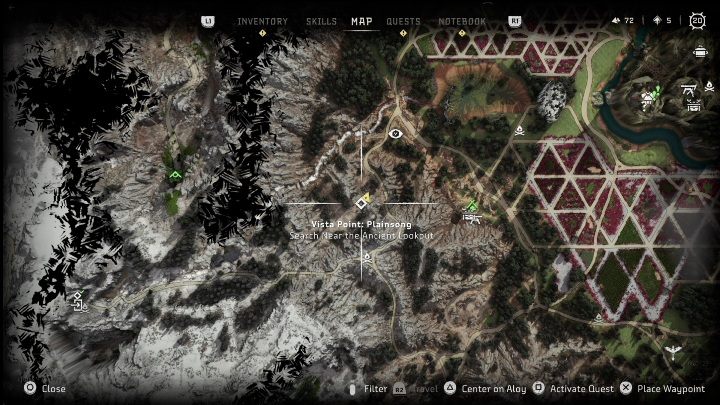 4 - Horizon Forbidden West: Vista Point - list of all - Secrets & Collectibles - Horizon Forbidden West Guide