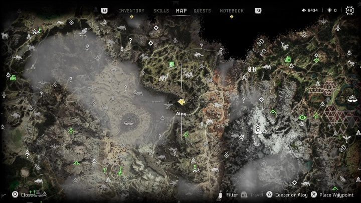 8 - Horizon Forbidden West: Vista Point - list of all - Secrets & Collectibles - Horizon Forbidden West Guide