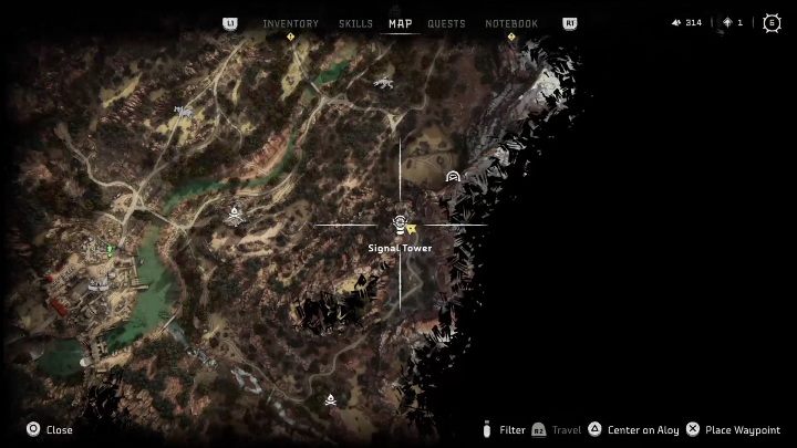 You will come across this lens while traveling through the southeastern part of the map - Horizon Forbidden West: Lenses - list - Lenses - Horizon Forbidden West Guide