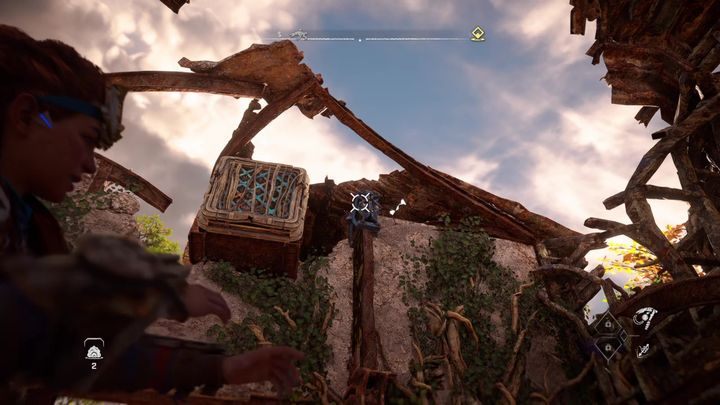 You should also scan the text file on the floor - Horizon Forbidden West: Lets Get This Started! - how to get? - Ornaments - Horizon Forbidden West Guide