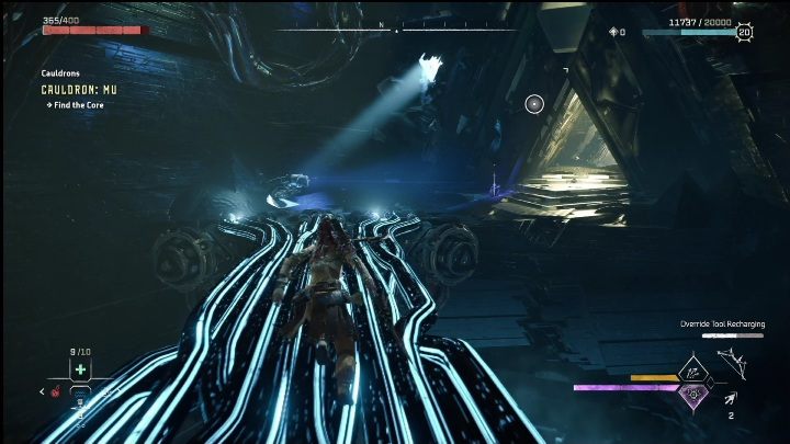 While moving forward, you will see another red item that you must override - Horizon Forbidden West: Cauldron Mu (Cinnabar Sands) - location, walkthrough - Cinnabar Sands - Horizon Forbidden West Guide