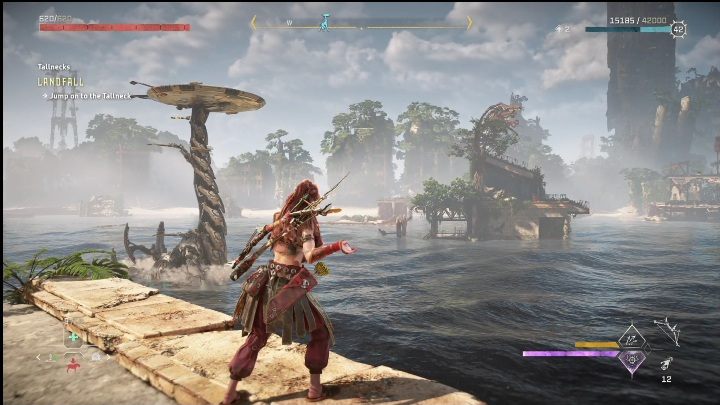 4 - Horizon Forbidden West: Tallneck (Landfall) - location - Landfall - Horizon Forbidden West Guide