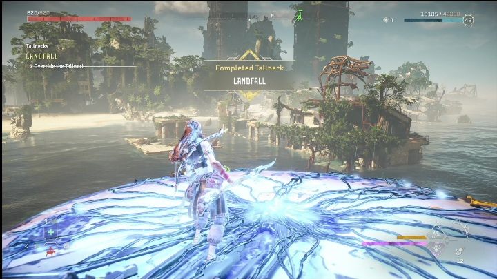 5 - Horizon Forbidden West: Tallneck (Landfall) - location - Landfall - Horizon Forbidden West Guide