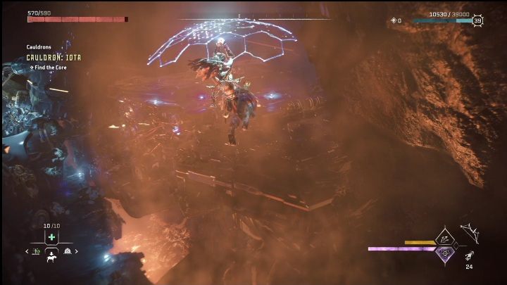 Your task will be to jump to the next platform - Horizon Forbidden West: Cauldron IOTA (Salt Bite) - location, walkthrough - Salt Bite - Horizon Forbidden West Guide