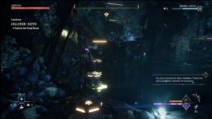 Once you've taken over the mechanism, it's time to enter another area, this time to get the platform you need - Horizon Forbidden West: Cauldron KAPPA (The Stand of the Sentinels) - location, walkthrough - The Stand of the Sentinels - Horizon Forbidden West Guide