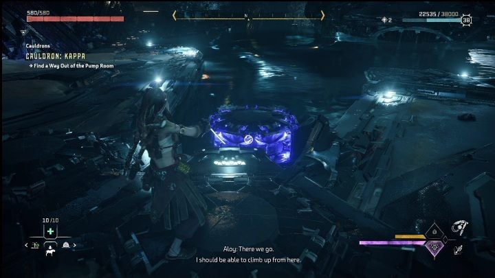 Then return to the platform - Horizon Forbidden West: Cauldron KAPPA (The Stand of the Sentinels) - location, walkthrough - The Stand of the Sentinels - Horizon Forbidden West Guide