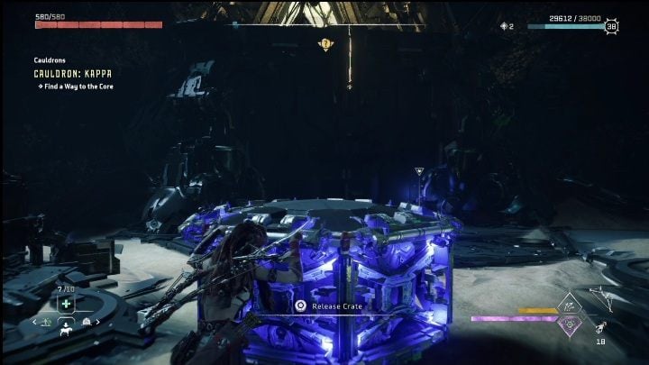 On this floor, you will see another platform that you need - Horizon Forbidden West: Cauldron KAPPA (The Stand of the Sentinels) - location, walkthrough - The Stand of the Sentinels - Horizon Forbidden West Guide