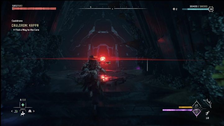 At the very end of this tunnel, you will see another mechanism to override - Horizon Forbidden West: Cauldron KAPPA (The Stand of the Sentinels) - location, walkthrough - The Stand of the Sentinels - Horizon Forbidden West Guide