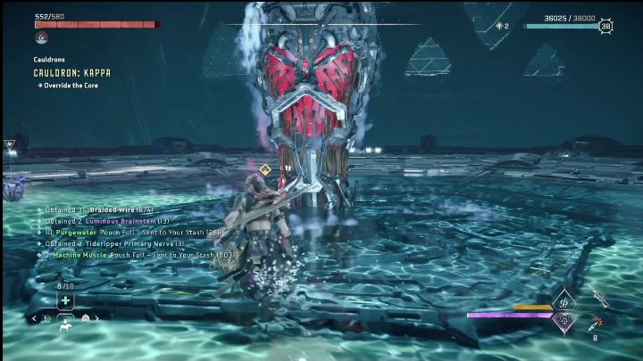 Ultimately, you only need to override the core to complete this location - Horizon Forbidden West: Cauldron KAPPA (The Stand of the Sentinels) - location, walkthrough - The Stand of the Sentinels - Horizon Forbidden West Guide