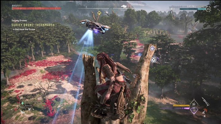 This place is only accessible with a Sunwing - Horizon Forbidden West: Survey drones - locations - Secrets & Collectibles - Horizon Forbidden West Guide