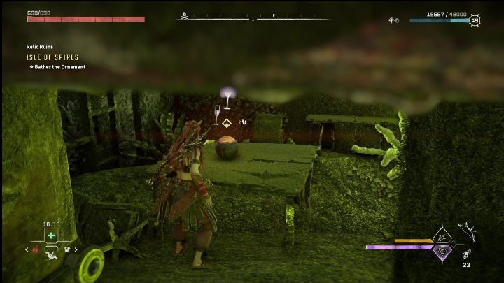 Behind the door you'll find the ornament - pick it up to complete this activity - Horizon Forbidden West: Golden Toucans - how to get? - Ornaments - Horizon Forbidden West Guide