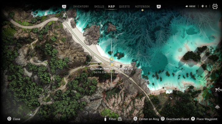 The second Gauntlet Run will be available immediately after winning the first one - Horizon Forbidden West: Gauntlet Run - location, walkthroug - Secrets & Collectibles - Horizon Forbidden West Guide