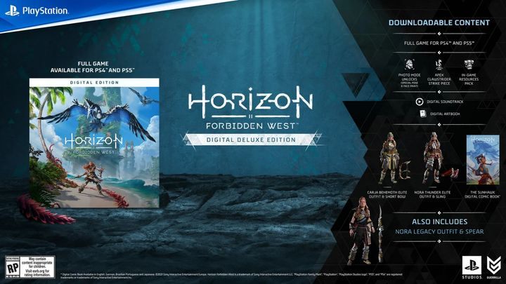 This edition is only available digitally - Horizon Forbidden West: Game editions - Appendix - Horizon Forbidden West Guide