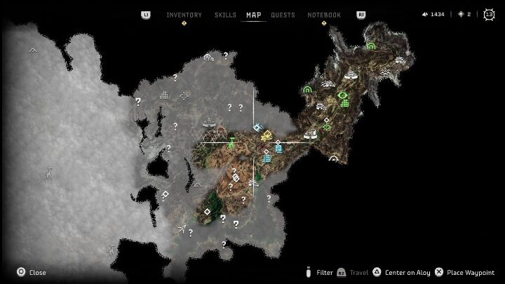 2 - Horizon Forbidden West: Rebel camps and outposts (Cinnabar Sands) - all locations - Cinnabar Sands - Horizon Forbidden West Guide