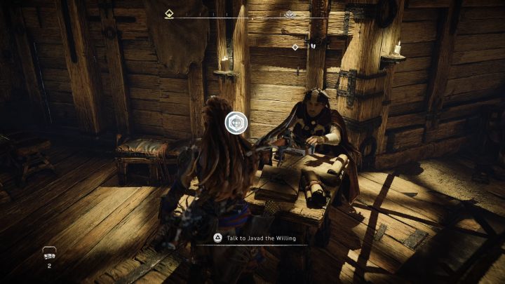 Go to the inn in Chainscrape and talk to the Carja Magistrate - Horizon Forbidden West: The Bristlebacks - walkthrough - Side quests - Horizon Forbidden West Guide