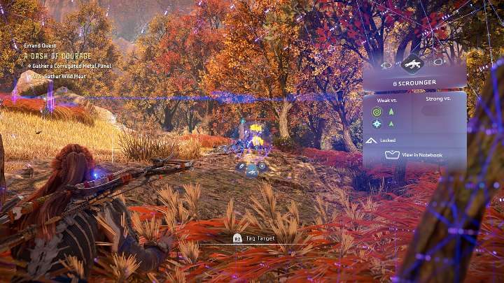 If Horizon Forbidden West is your first game in the series and you haven't played the previous installment, you should scan every enemy with your Focus (R3) to learn their strength, weaknesses and highlight their patrol routes - Horizon Forbidden West: Combat and stealth - Basics - Horizon Forbidden West Guide