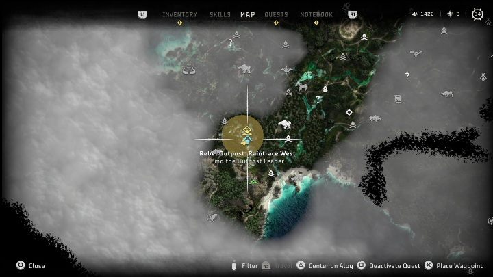 1 - Horizon Forbidden West: Rebel camps and outposts (The Stand of the Sentinels) - locations - The Stand of the Sentinels - Horizon Forbidden West Guide