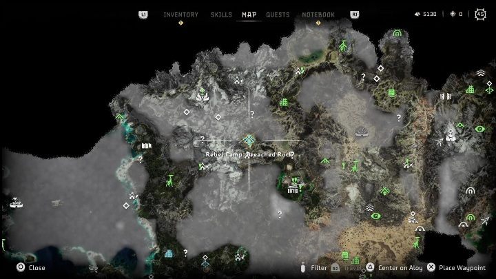 3 - Horizon Forbidden West: Rebel camps and outposts (The Stand of the Sentinels) - locations - The Stand of the Sentinels - Horizon Forbidden West Guide