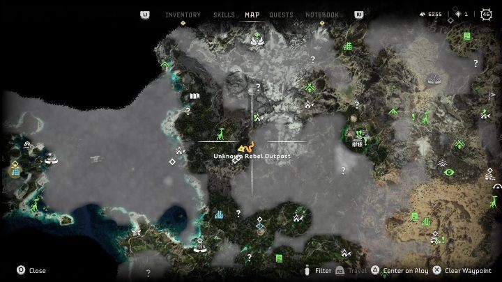 6 - Horizon Forbidden West: Rebel camps and outposts (The Stand of the Sentinels) - locations - The Stand of the Sentinels - Horizon Forbidden West Guide