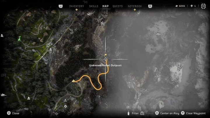 Reward: none - Horizon Forbidden West: Rebel camps and outposts (The Stand of the Sentinels) - locations - The Stand of the Sentinels - Horizon Forbidden West Guide